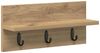 vidaXL Wandmontierter nachttisch Artisan-Eiche 40 x 10,5 x 18 cm 874386 Bild 2