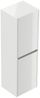 Badezimmer Hochschrank 112cm Softclose Taifun Wandmontage weiß Hgl : Weiss hochglanz Bild 3