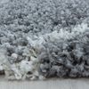 Hochflor Teppich Adriana rund - 160 cm Durchmesser - Grau Bild 2