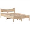 vidaXL Massivholzbett ohne Matratze 135x190 cm Kiefernholz 3323392 Bild 5