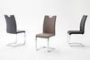 Freischwinger >TIRANA< 2er-Set in anthrazit - 43x100x57cm (BxHxT) Bild 3