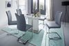 Freischwinger >TIRANA< 2er-Set in anthrazit - 43x100x57cm (BxHxT) Bild 5
