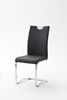 Freischwinger >TIRANA< 2er-Set in anthrazit - 43x100x57cm (BxHxT) Bild 2