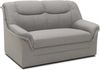 DOMO. collection Sofa Berlin FK, 2 Sitzer Couch mit Federkernpolsterung, 2er Polstermöbel 143 x 90 x 89 cm (BxTxH), hellgrau Bild 2