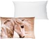 Bestlivings Dekokissen mit Fotodruck ca. 40x60cm, Flauschig weich, in weiteren Motiven verfügbar ( Design: PFERD ) Bild 3