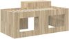 vidaXL Hochbett mit Schreibtisch für Kinder Sonoma-Eiche Holzwerkstoff 3422669 Bild 5