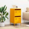 vidaXL Sideboard Senfgelb 35x39x73,5 cm Kaltgewalzter Stahl 851397 Bild 3