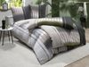 casa NOVA Bettwäsche HEDDA Satin BT 135x200 cm grün Bettbezug Bettzeug Bild 2