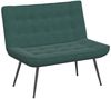 vidaXL Sitzbank Dunkelgrün 110x74x84 cm Samt 4012339 Bild 2