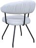 KAWOLA Stuhl RUNA Esszimmerstuhl Stoff cremeweiß 82 x 59 x 60 cm Bild 4