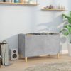 vidaXL Plattenschrank, Holzwerkstoff Betongrau, 74,5 x 38 x 48 cm Bild 2