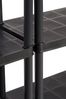 Set: 2 x Kreher DELUXE - Schwerlastregal 18 Zoll (Schwarz) Bild 5