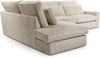 AX LIVING Sofa creme Celleri Mini kleine Eckcouch modernes Design 280L Bild 4