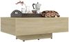 vidaXL Couchtisch Sonoma-Eiche 85x55x31 cm Holzwerkstoff 803383 Bild 2