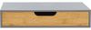 [en. casa] 'Bokn' Wandregal mit Schublade, 2er-Set, Bambus grau, 24 x 40 x 8 cm Bild 5