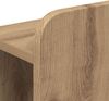 vidaXL Bettgestell mit Stauraum Artisan-Eiche 135x190 cm 3433367 Bild 5