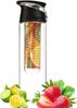 FELIXLEO Trinkflasche Fruit Infuser Wasserflasche Obstfilter Trinkflasche Auslaufsicher. Bild 3