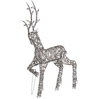 Gartendekoration LED HUSAVIK Rentier 140 cm Silber Bild 5