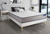Actiflex form Matratze 140x220 cm + Bettgestell mit Lattenrost, Härtegrad 4, Latex und Memory-Schaum, Höhe : 22 cm Bild 2