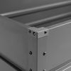 GFP Primeyard Gartenbox 102x61x61 cm Aufbewahrungsbox Auflagenbox Gartentruhe Metall anthrazit wasserdicht Bild 5