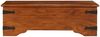 vidaXL Couchtisch Massivholz mit Honigfarbenem Finish 110x55x35 cm 245654 Bild 3