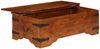 vidaXL Couchtisch Massivholz mit Honigfarbenem Finish 110x55x35 cm 245654 Bild 4