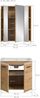 Badkombination (B/H/T: 60x185x46 cm) in Artisan Oak Nachbildung und Artisan Oak Nachbildung Bild 4