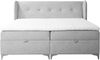 AX LIVING Boxspringbett 160x200 mit Bettkasten Salvio in Hellgrau Bild 4