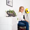 Schuhregal Kunststoff mit 4 Fächern Bild 2