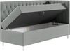 Boxspringbett 'Lenda Junior 3' beige 100x200 cm Rechts Bild 3