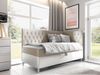 Boxspringbett 'Lenda Junior 3' beige 100x200 cm Rechts Bild 2