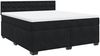 vidaXL Boxspringbett mit Matratze Schwarz 180x200 cm Samt 3288692 Bild 3