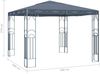 Gartenpavillon, Pavillon 300 x 300 cm Anthrazit Bild 4