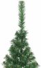 vidaXL Künstlicher vorbeleuchteter Weihnachtsbaum Grün 210 cm PVC 3397020 Bild 5