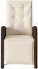 vidaXL 3-tlg. Bistro-Set mit Kissen Braun Poly Rattan 365202 Bild 5