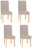 MCW Esszimmerstuhl Littau-s-4 (Set, 4 St), 4er-Set, Rutschfest durch Kunststoffuntersatz, Komfortable Polsterung Bild 4
