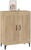 Sideboard Sonoma-Eiche 69,5 x 34 x 90 cm Holzwerkstoff [812144] Bild 5