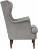 vidaXL Sessel Hellgrau Samt 42029896 Bild 3