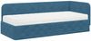 vidaXL Eckbettgestell Blau 80 x 200 cm Samt 3394061 Bild 2