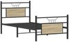 vidaXL Bettgestell ohne Matratze Sonoma-Eiche 90x190 cm Holzwerkstoff 4106802 Bild 3