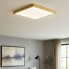 LED Deckenleuchte, Metall, Messing, 45x45 cm Bild 2