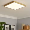LED Deckenleuchte, Metall, Messing, 45x45 cm Bild 4
