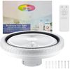 oyajia Deckenleuchte 50W RGB LED Deckenleuchte mit Bluetooth Lautsprecher, Deckenventilator, Luftzirkulationsfunktion, LED fest integriert, RGB Farbwechsel (3000~6500K), Dimmbar LED Deckenventilator Leuchte,für Schlafzimmer Küche Hotel Bild 4