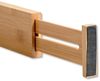 KESPER 1707413 Schubladentrenner, 4er Pack, Länge einstellbar von 45,5 bis 55 cm Bild 2