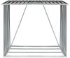 vidaXL Brennholzlager Verzinkter Stahl 163 x 83 x 154 cm Anthrazit 47091 Bild 5