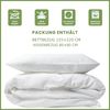 Jersey Bettwäsche 155x220 80x80 Baumwolle Set Reißverschluss weich weiss Bild 4
