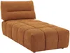 Vente-unique - APOLIU Chaise longue Stoff Rot - B 196 cm x H 93 cm x L 95 cm Bild 4
