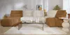 Vente-unique - APOLIU Chaise longue Stoff Rot - B 196 cm x H 93 cm x L 95 cm Bild 2