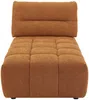 Vente-unique - APOLIU Chaise longue Stoff Rot - B 196 cm x H 93 cm x L 95 cm Bild 1