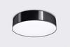 Deckenleuchte, PVC, Stahl, Schwarz Bild 2